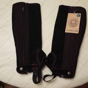 Dublin Easy Care Half Chaps Child Large